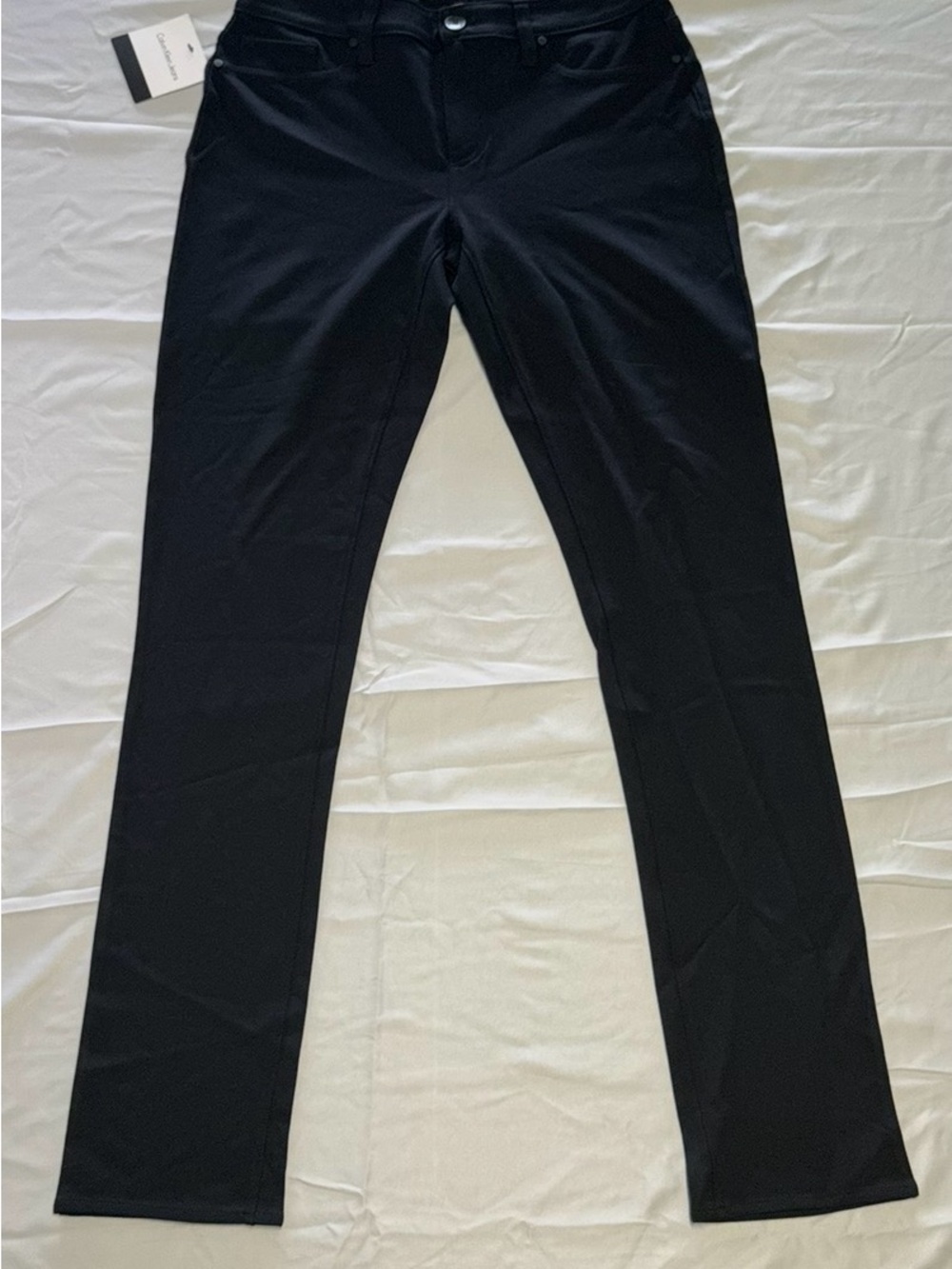 Women’s Calvin Klein Black Stretch Jeans Look Pants - Classic Comfort
